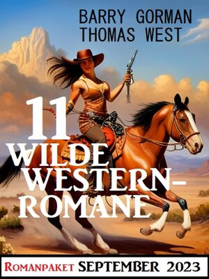 cover image of 11 Wilde Westernromane September 2023
